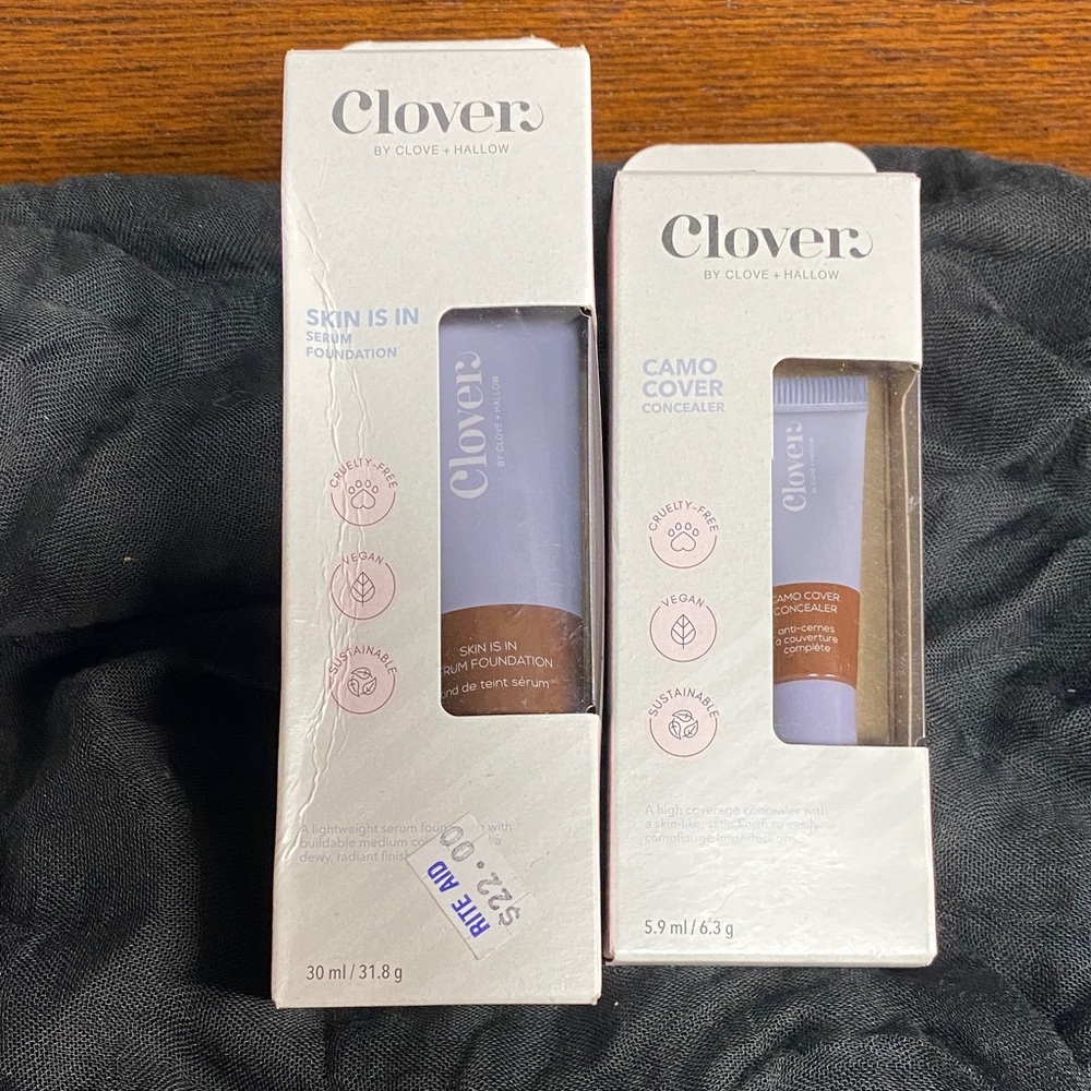 Clover Skin Foundation and Concealer Set